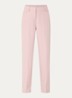 Reims high waist straight fit pantalon met steekzakken - Oranjerood