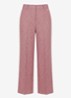 Reza mid waist straight fit broek met steekzakken - Peach Skin