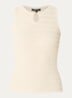 Riom top met structuur - Creme