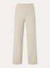 Asana high waist straight fit broek met ritszakken - Beige