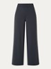 Asana high waist wide fit pantalon - Donkergrijs