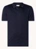 Paul regular fit polo van  katoen - Donkerblauw