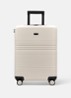 Bagagelabel met logo - Sand White / Wit