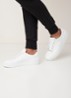 Jagger Pure sneaker van leer - Wit