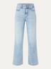 Bailey mid waist slim fit jeans met steekzakken - Camel