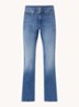 Blake high waist flared jeans met stretch - Middenblauw