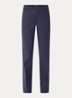 High waist slim fit pantalon - Donkerblauw