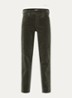 Marilyn high waist straight fit chino van corduroy - Mosgroen