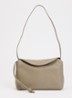 Sienna Mini schoudertas van leer - Taupe