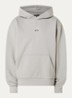 Metal rise hoodie met kangoeroezak - Naturel