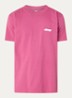 Bounce T-shirt met logo- en backprint - Kersenrood