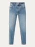 Boxcar straight leg jeans met medium wassing - Indigo