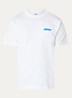 T-shirt met print - Wit