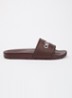 Bookish slipper met logo - Bordeauxrood