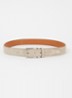 2035 riem van suède - Beige