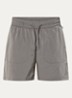 Signature zwemshorts met glanzende finish en ritszakken  - Grijs
