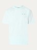 T-shirt met front- en backprint - Mint
