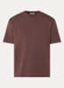 T-shirt met logo - Bruin