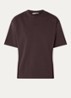 T-shirt met logo - Bruin