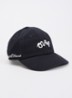 Varsity pet met logoborduring - Donkerblauw