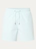 Zwemshort met streepprint en steekzakken - Mint