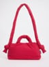 Mini Ona crossbodytas met afneembare schouderriem - Rood