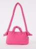 The Mini Ona handtas met afneembare schouderriem  - Fuchsia