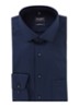 Luxor modern fit overhemd met borstzak - Donkerblauw
