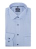 Regular fit overhemd met microdessin - Blauwgrijs