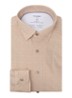 Regular Fit overhemd met microdessin - Beige