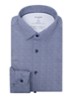 Regular Fit overhemd met microdessin - Donkerblauw