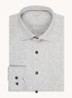 Regular fit overhemd van jersey - Grijs