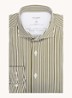 Regular fit overhemd van jersey - Olijfgroen