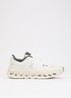 Cloudtilt sneaker met gebreid bovenwerk en logo - Creme