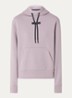 Focus Tech hoodie met ritszakken - Oudroze