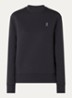 Focus Tech sweater met logo - Zwart