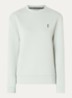 Focus Tech sweater met logo - Lindegroen