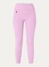 Studio high waist skinny fit cropped trainingslegging - Roze