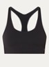 Studio Racerback sport bh met light support en uitneembare vulling - Zwart