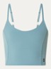 Studio singlet met light support - Zeegroen