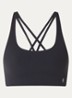 Studio sport bh met light support - Zwart