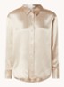 Feppe blouse van satijn - Zalmroze