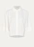 Fotori blouse met plooidetail - Wit