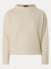 Genuri sweater met print - Zand