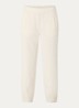 High waist loose fit pantalon met steekzakken - Wit