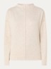 Sinzi top met opstaande kraag - Beige