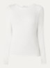 Smallo longsleeve van jersey - Gebroken wit