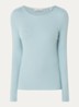 Smallo longsleeve van jersey - Donkerblauw