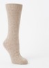 Gwen sokken in kasjmierblend - Beige