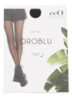  panty in 40 denier met ruitdessin - Zwart
